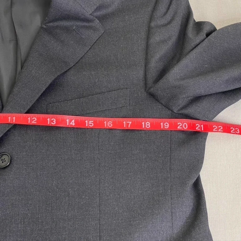 Ermenegildo Zegna‎  wool 3 button front suit jacket